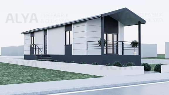 65 m² Çelik yapı projemiz Konya\Seydişehir’e hazırlanıyor