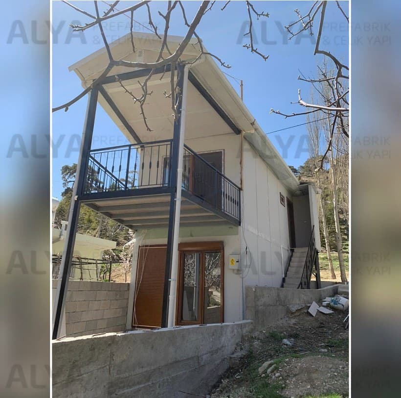 ALYA 105 m² İKİ KATLI PREFABRİK EV