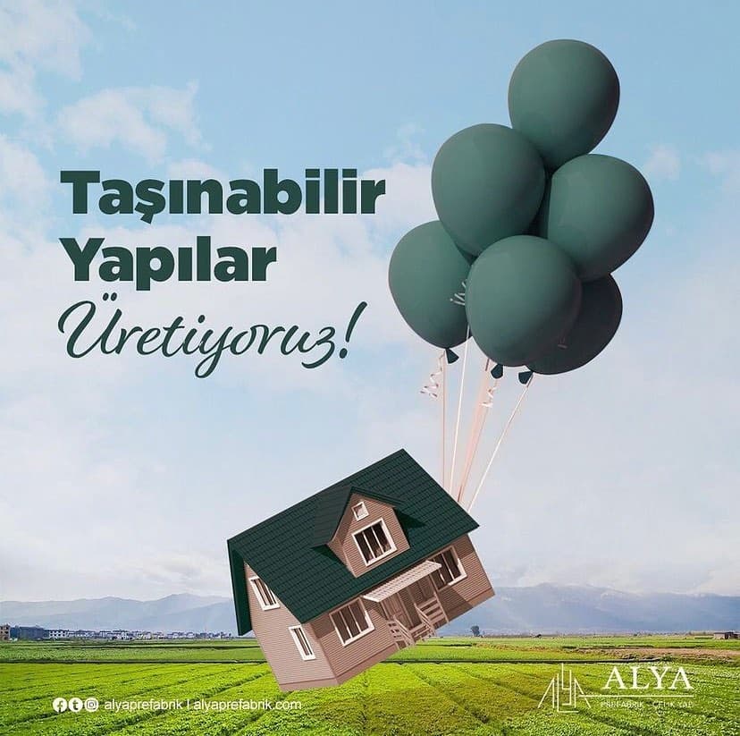 Çelik yapı ve prefabrik evler üretiyoruz