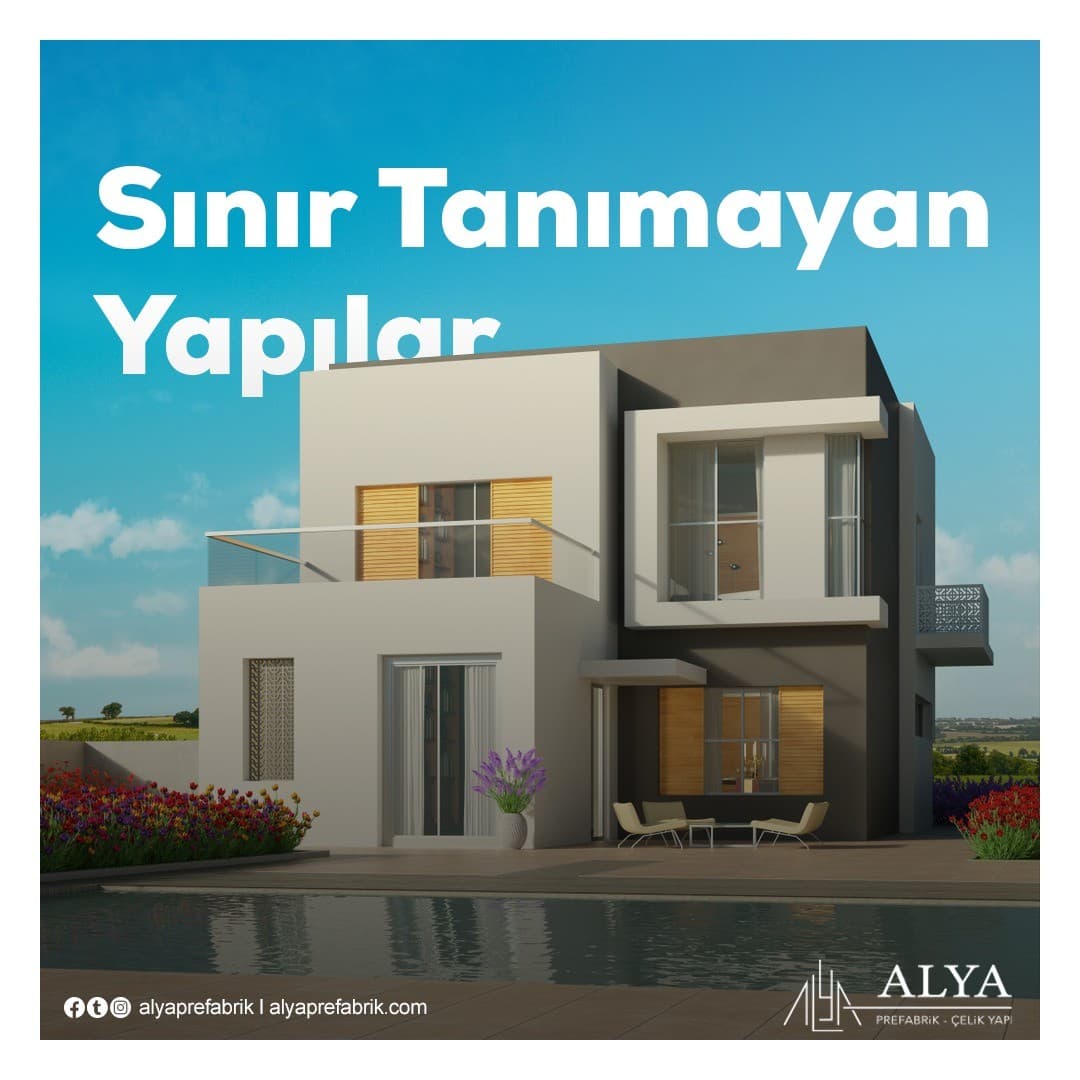 Prefabrik evler istediğiniz şekilde planlanıp zamanında t