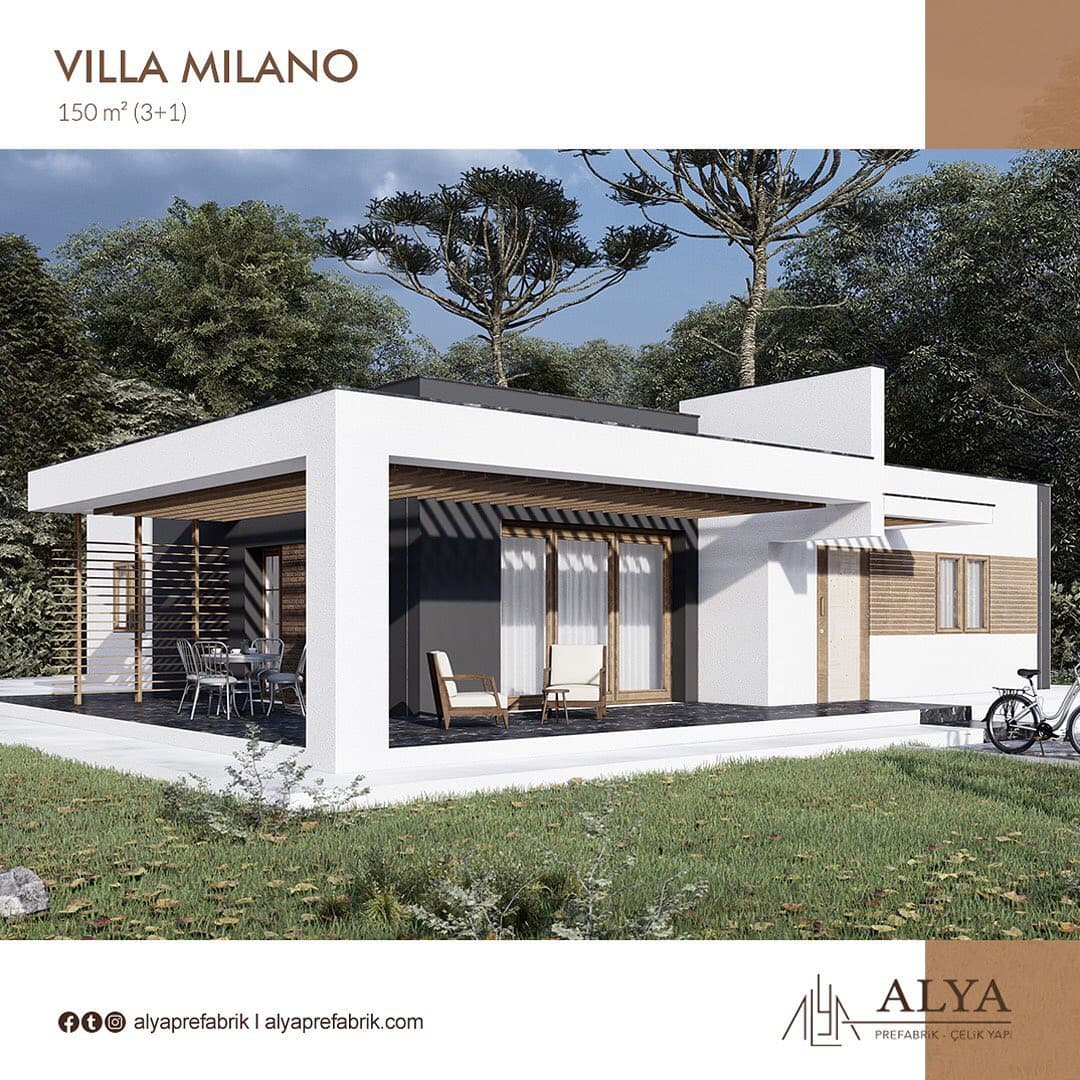 VILLA MILANO (150 Metre Kare) 3+1