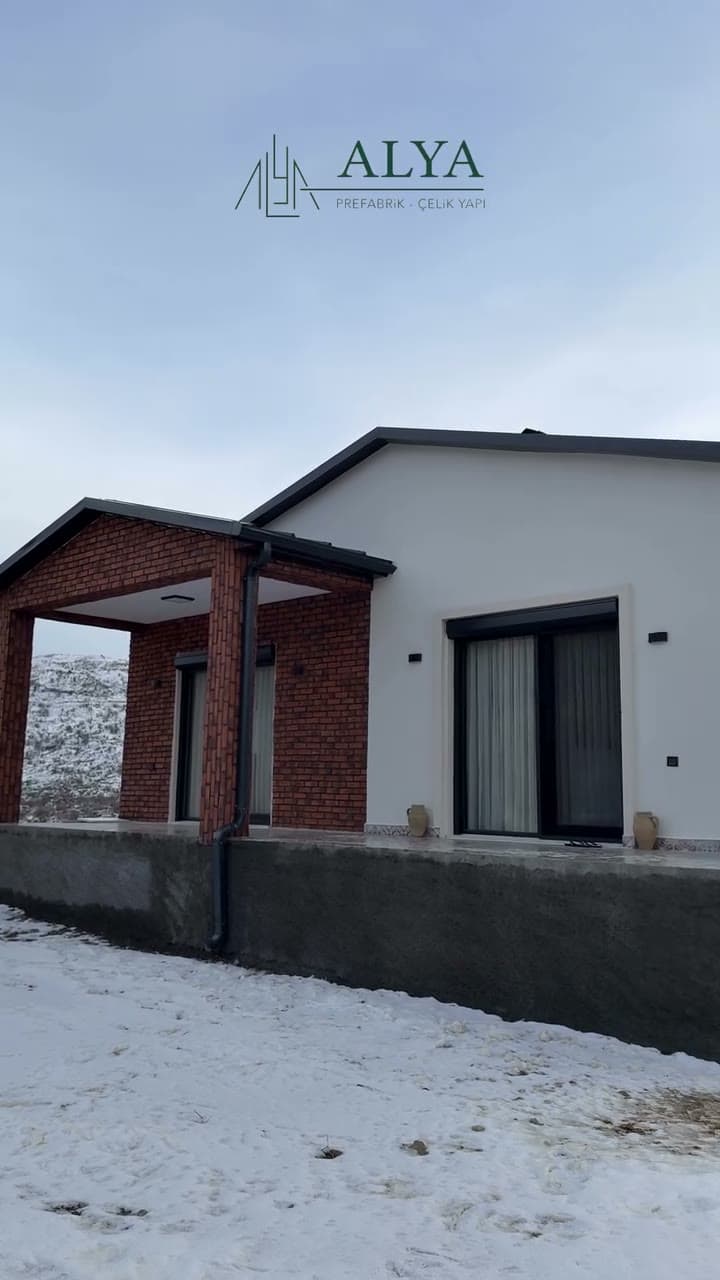 130 m² Lüks Prefabrik Yaşam