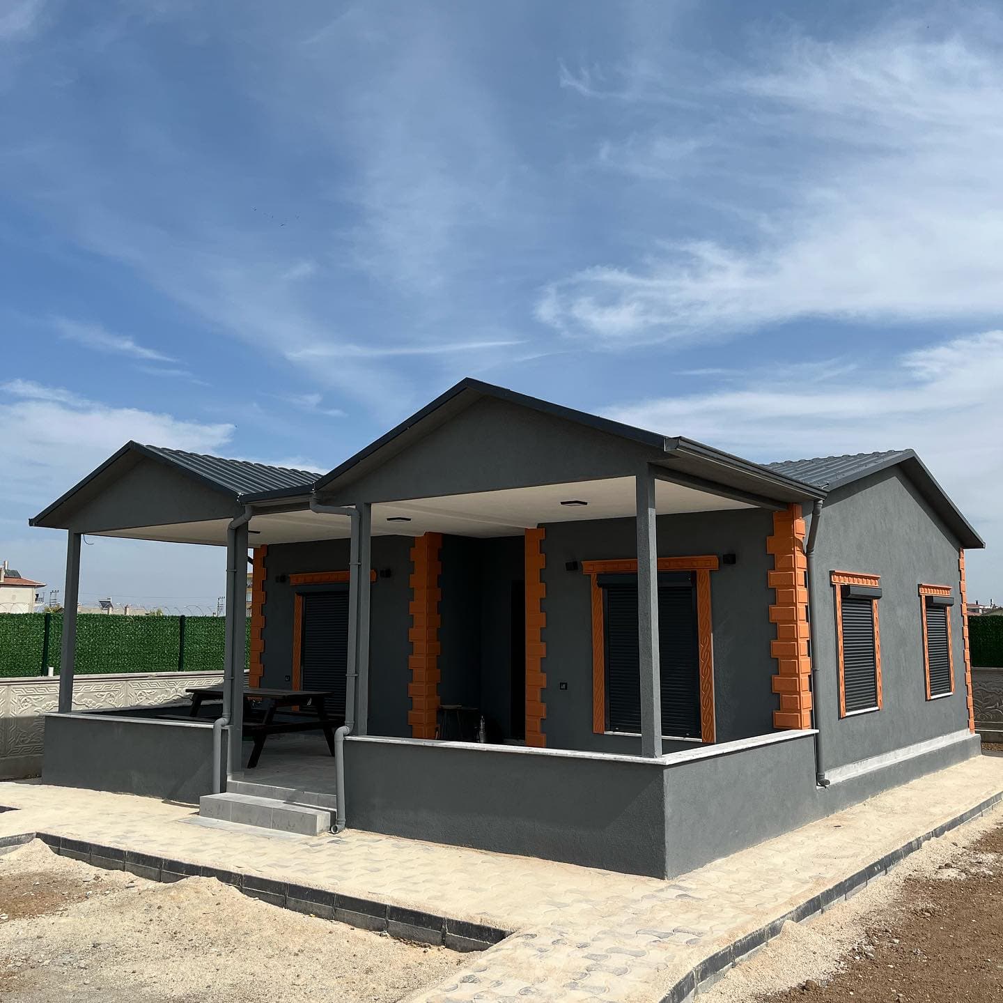 84 m2 Çelik yapı Karatay’da teslim edilmiştir