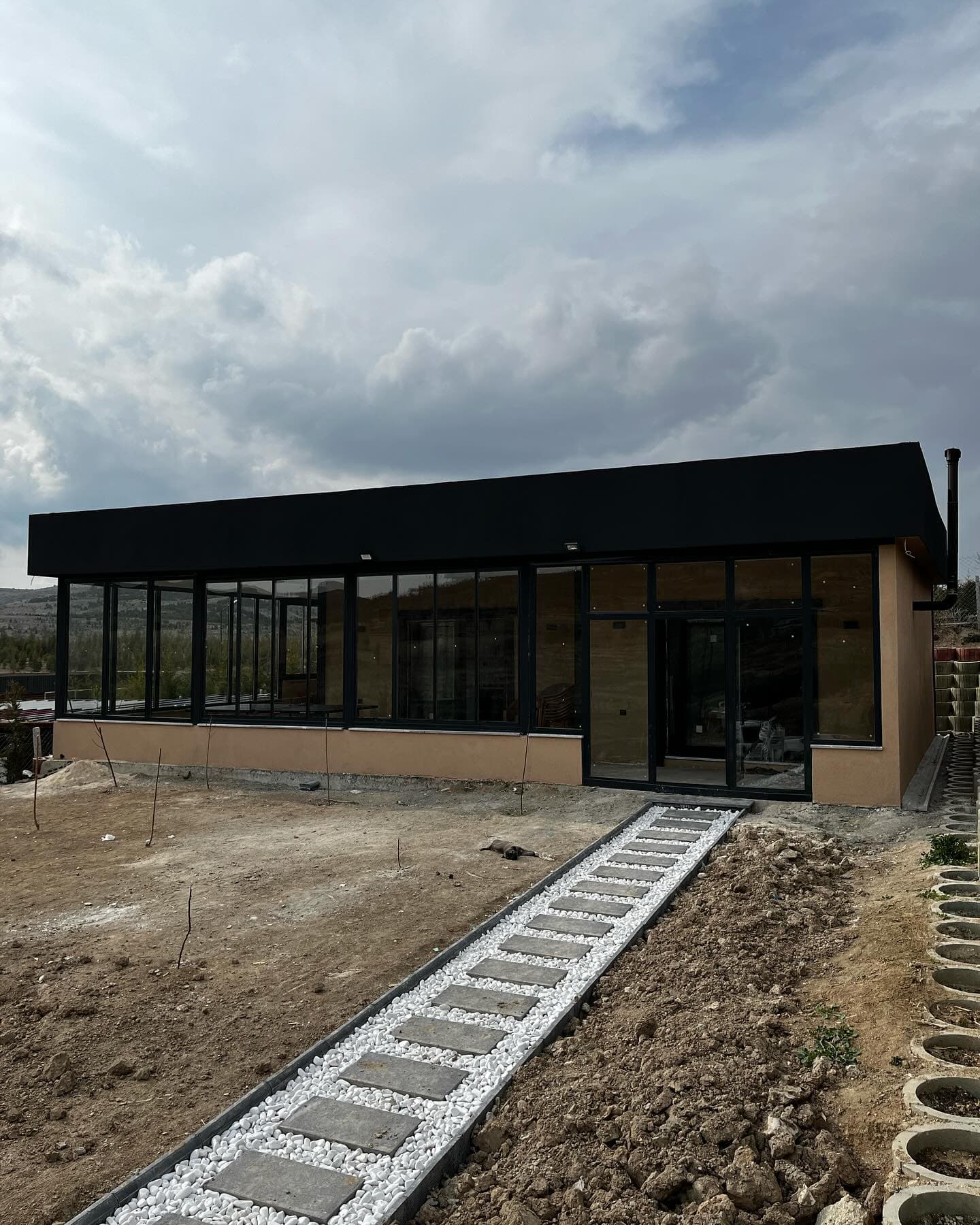 Akyokuş bölgesinde yapmış oldugumuz prefabrik binamızın d…