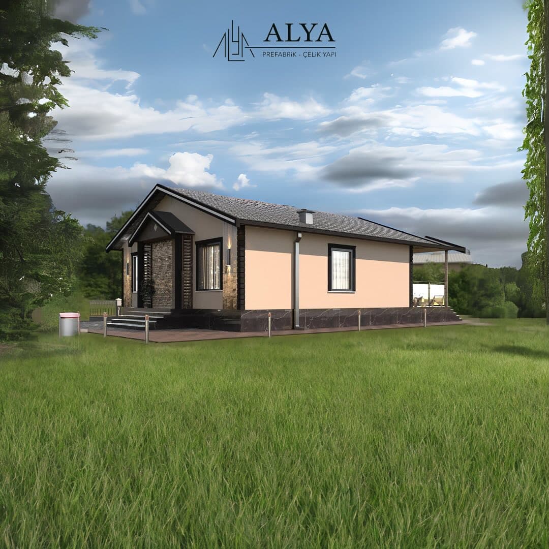 💫ALYA 137 m2 lüx prefabrik yapı karatay istiklal mahalle…