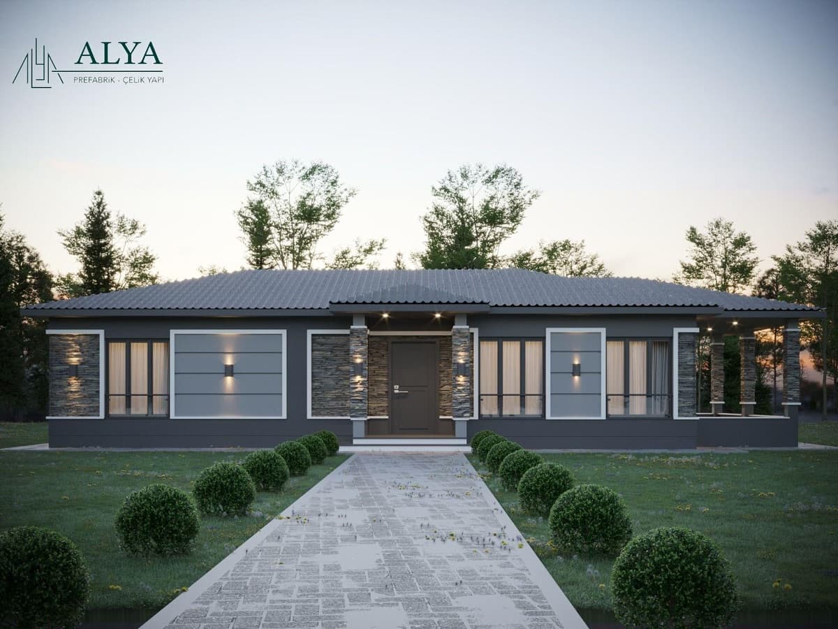 Alya prefabrik çelik yapı’dan
