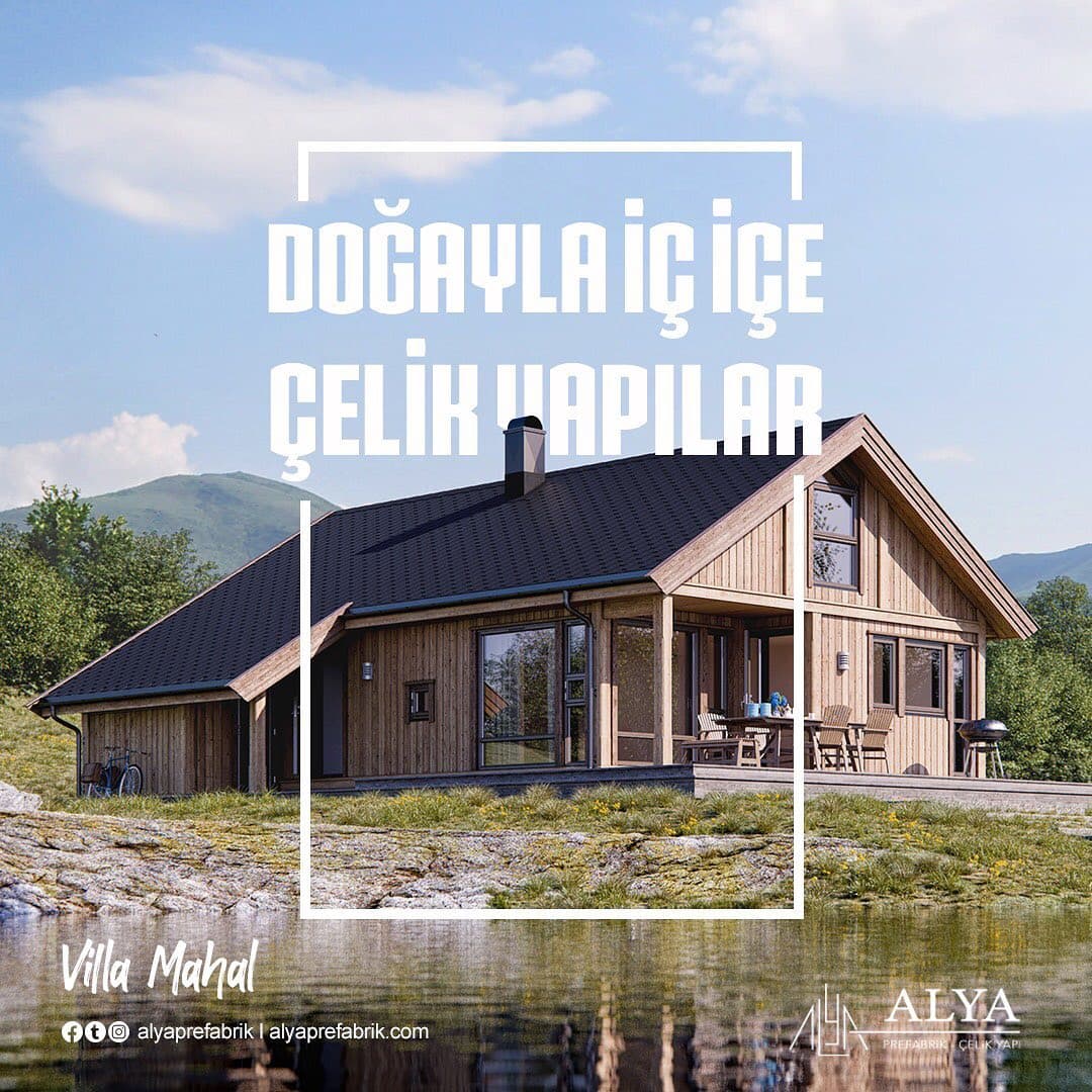 Doğayla İç İçe Çelik Yapılar